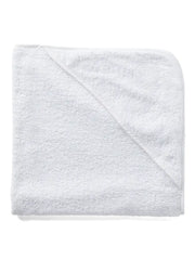 Solid White Hooded Towels